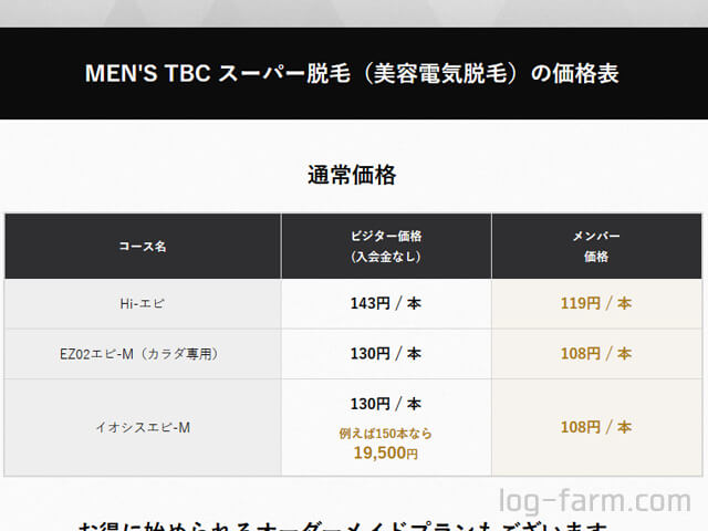 公式】男性(メンズ)向けヒゲ脱毛・カラダ脱毛｜MEN'S TBC