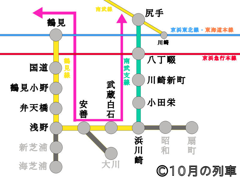 鶴見線・安善駅－さいきの駅舎訪問