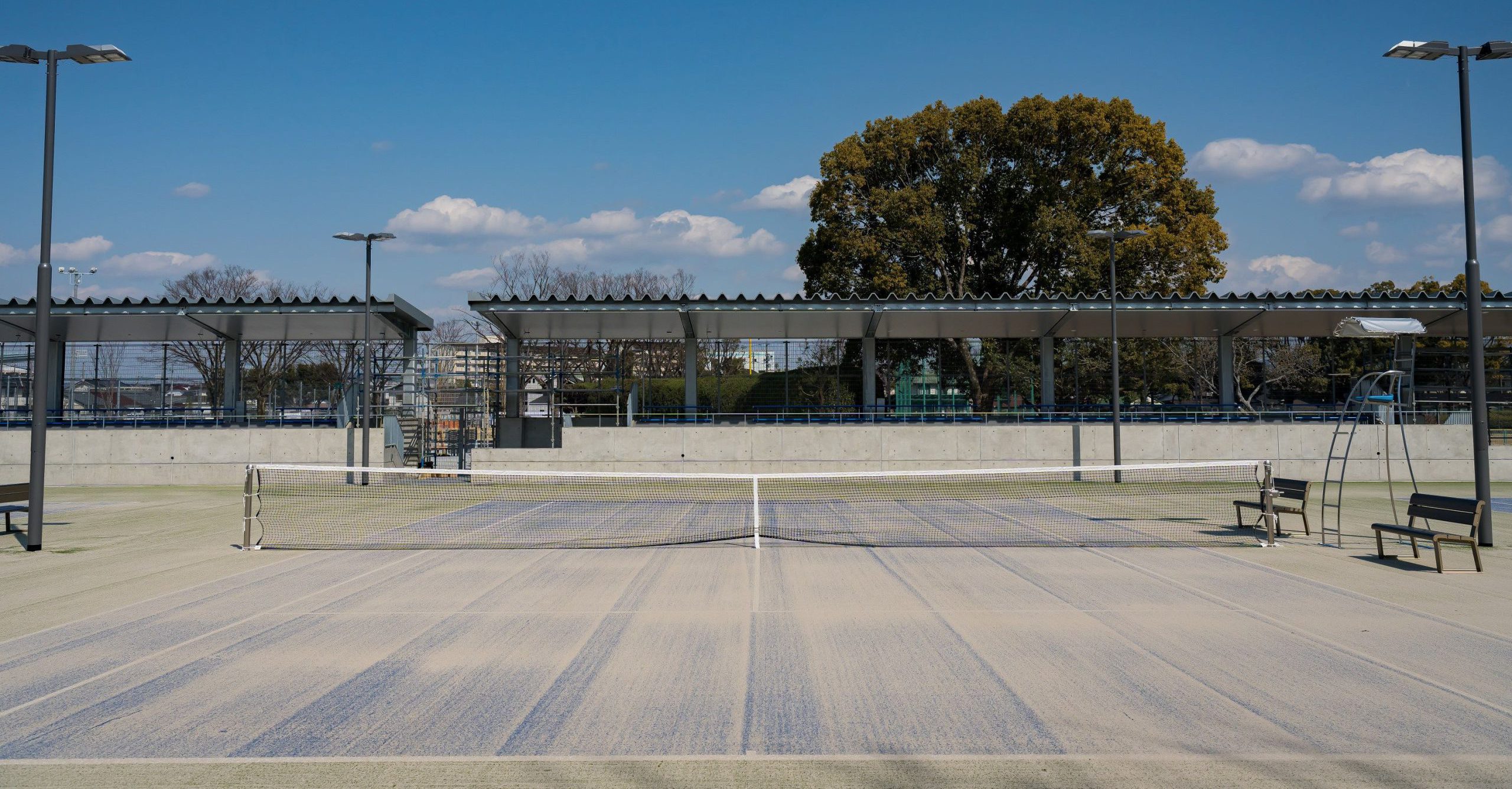 朝宮公園のリニューアル第2段。テニスコート&野球場がキレイになりました | 春日井市議会議員 小原はじめ オフィシャルブログ