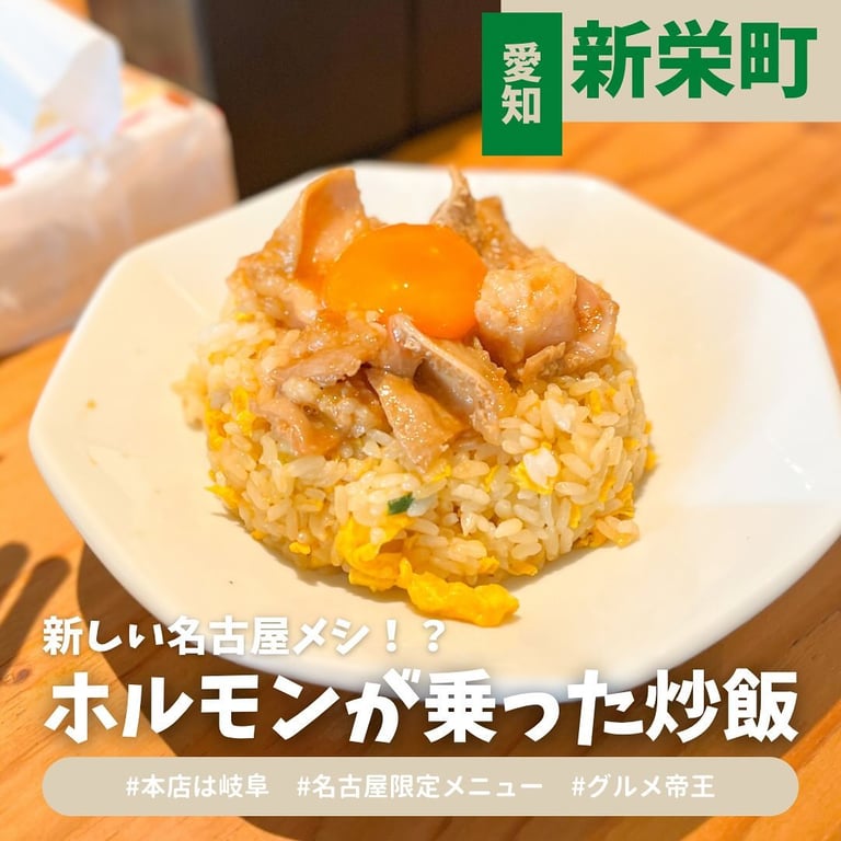 新栄店 ホルモンチャーハン - 名古屋ラーメン