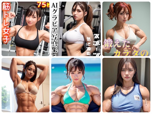 触手バトル追加！！】AIグラビア:サイバー世界の女たち 18禁(AIグラビアラボ) -