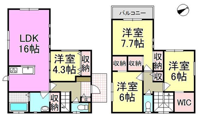 羽犬塚駅到着を伝える車内の電光表示。「有明」は福岡県筑後地区の主要駅に停車した - 【動画】看板特急「有明」に惜別の乗車