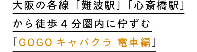 Gogoキャバクラ電車編 - Gogoキャバクラ電車編