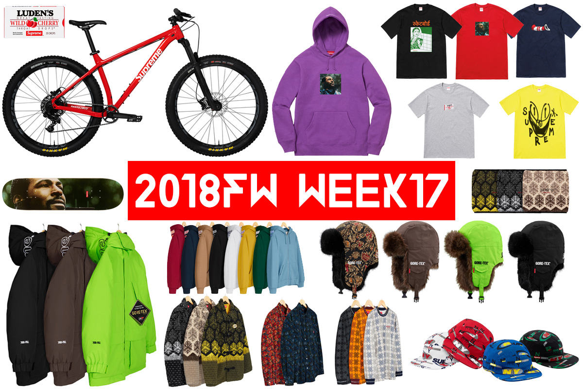 Supreme 2022FW Week15｜ボックスロゴ クルーネックなど全商品まとめ！12月10日発売