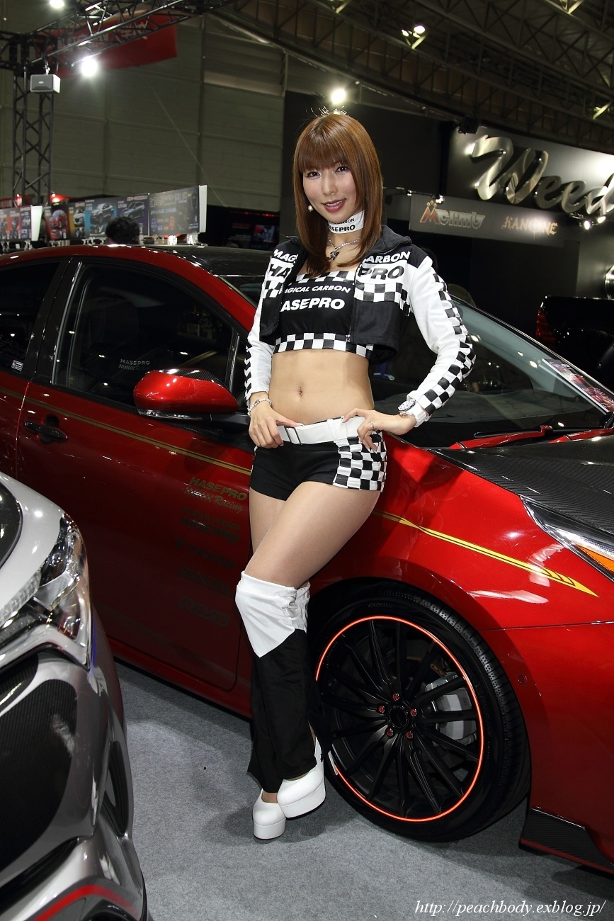 東京オートサロン2019コンパニオンギャラリー佐伯みゆ／HASEPRO | autosport web