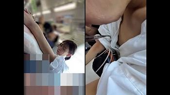 電車内おっぱいポロリ : 裏スピードネーター