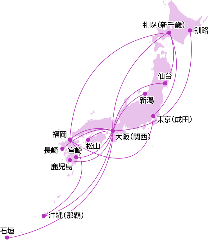 ピーチ、「松山線セール」を14日14時から開催！関空－松山線が片道1,980円から！ - LCCjp