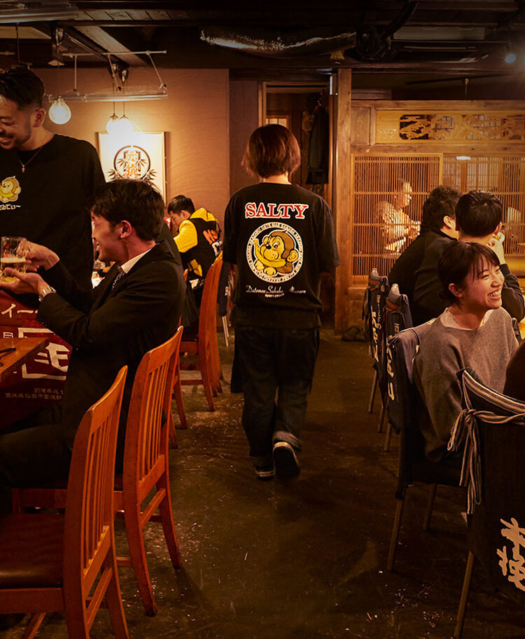 国分町の餃子居酒屋で食べ飲み放題体験