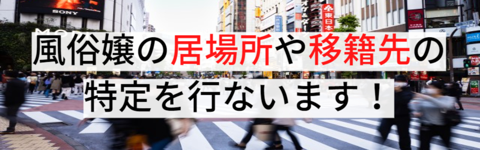 デリヘル嬢探し！移籍先を探すなら水商売専門の人探し｜人探し探偵調査窓口