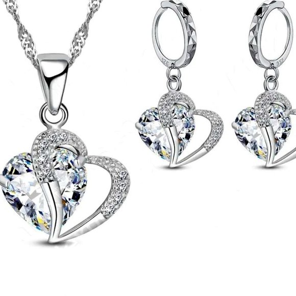 Clemson Tigers diamond hearts