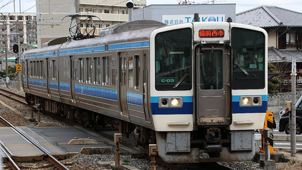 備前西市駅－区間全駅 宇野線 岡山－茶屋町間