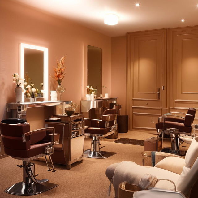 Classy beauty salon