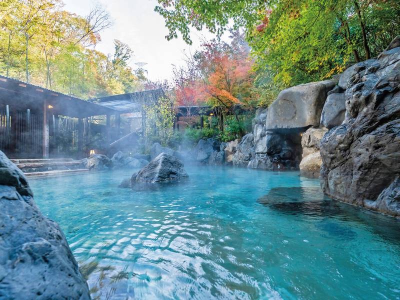 延羽の湯 野天 閑雅山荘