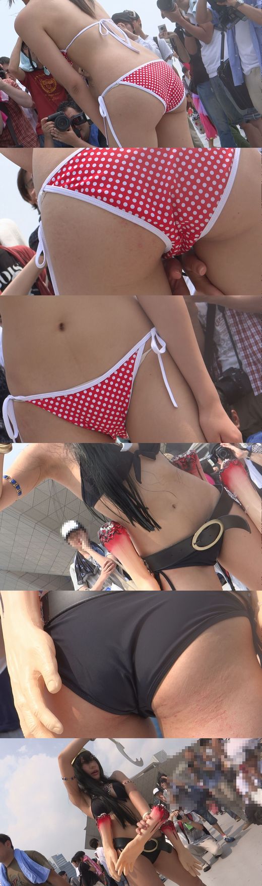 コスプレ】コスプレイヤー隠し撮りです。隠し撮りというか全然隠していないコスプレイヤー。白い生パンティを自分から見せています『コスプレイベントで見つけた エロコスプレイヤーのぐうシコ映像NO-2』【hiphip+Pcolleピーコレ】 | 個人撮影大学