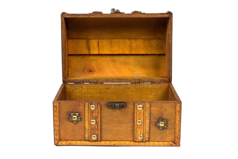 Medieval Sea Chest Open